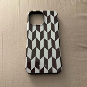 Burga Black and White Geometric Phone Case